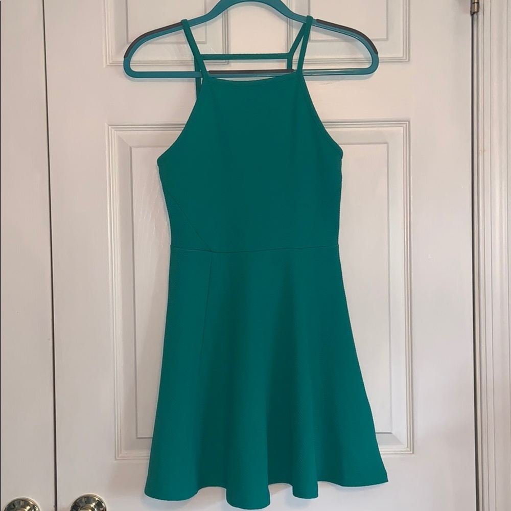 High neck Dress